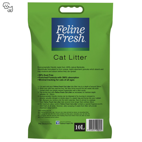 Feline Fresh Cat Litter 10L – Apple