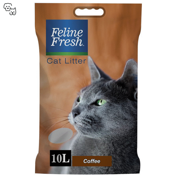Feline Fresh Cat Litter 10L – Coffee