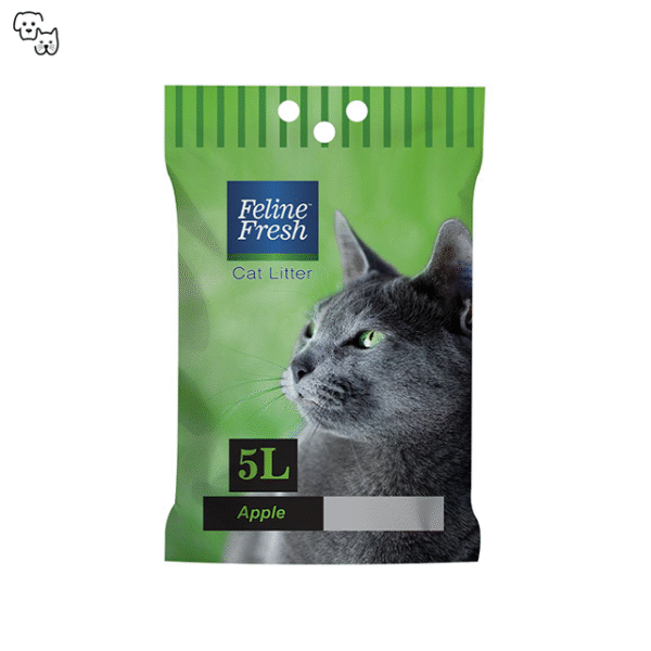 Feline Fresh Cat Litter 5L – Apple