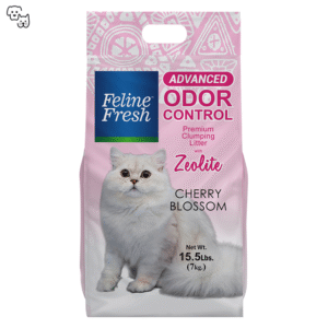 Feline Fresh Cat Litter Advanced Odor Control w/ Zeolite – Cherry Blossom 7kg