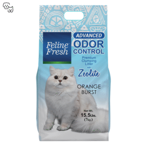 Feline Fresh Cat Litter Advanced Odor Control w/ Zeolite – Orange Burst 7kg