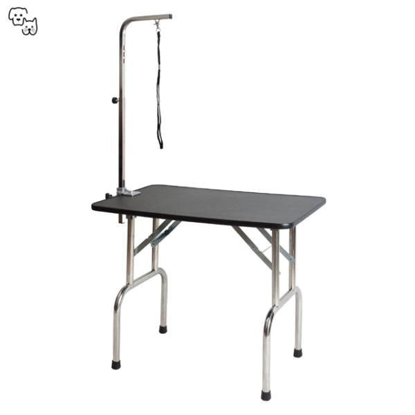 Folding Grooming Table with Stainless Steel Legs (Medium) FT-812
