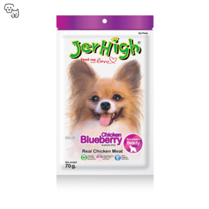 Jerhigh Dog Treat Beauty Formula – Blueberry 70g