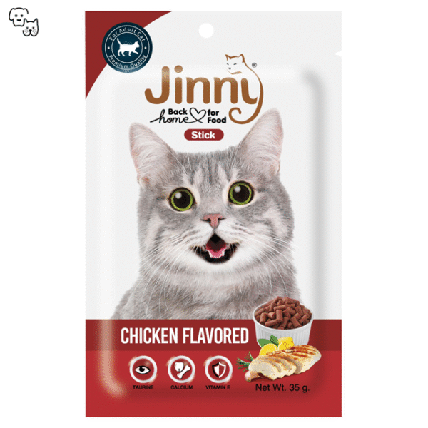 Jinny Stick Cat Treat – Chicken 35g