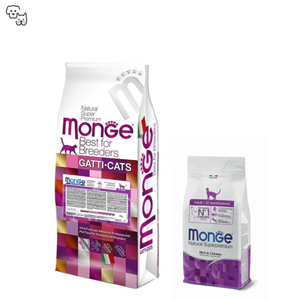 Monge Natural Superpremium Adult Dry Cat Food – Chicken 1.5kg