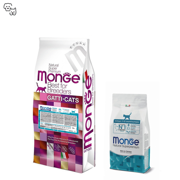 Monge Natural Superpremium Kitten Dry Cat Food – Chicken 1.5kg