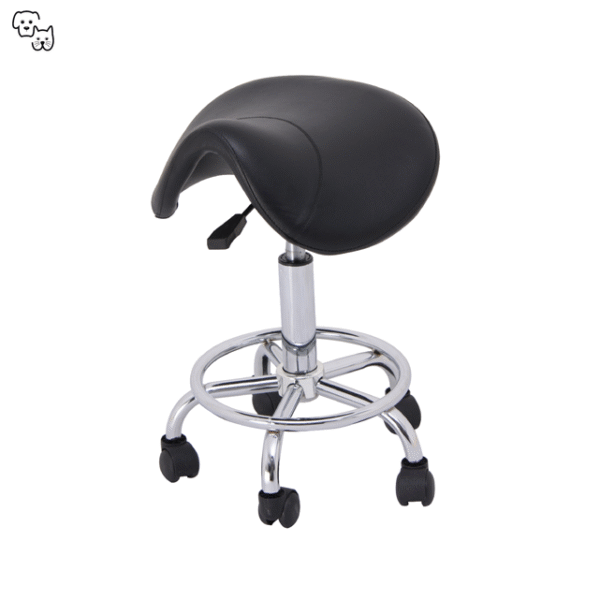 Groomer’s Back Support Saddle Chair