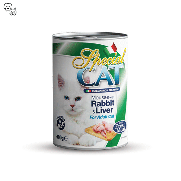 Special Cat Wet Food Mousse with Rabbit & Liver 400g