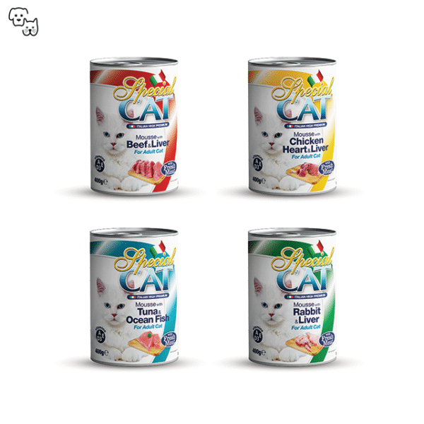 Special Cat Wet Food Mousse with Chicken Heart & Liver 400g
