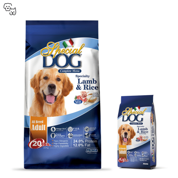 Special Dog Dry Food Adult – Lamb & Rice 9kg / 20lbs.