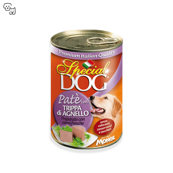 Special Dog Wet Food Adult Pate with Lamb Tripe 400g