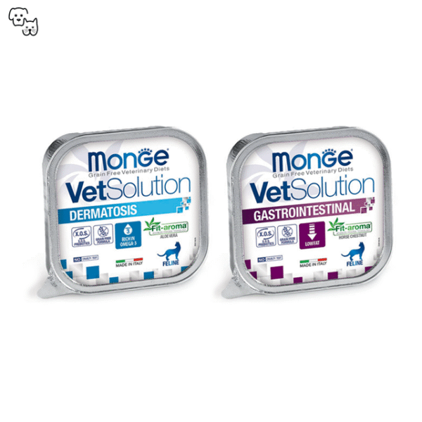 VetSolution Wet Cat Food Feline – Dermatosis 100g