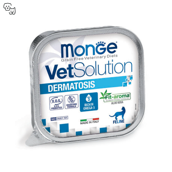 VetSolution Wet Cat Food Feline – Dermatosis 100g
