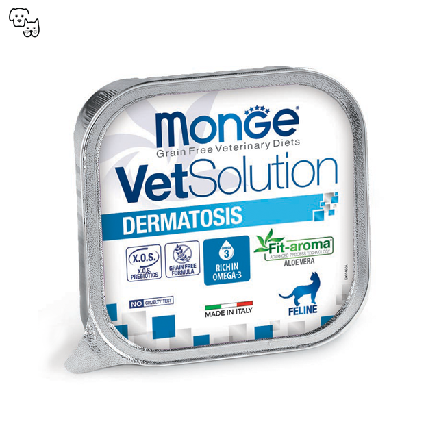 VetSolution Wet Cat Food Feline – Dermatosis 100g