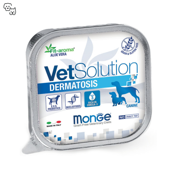VetSolution Wet Dog Food Canine – Dermatosis 150g