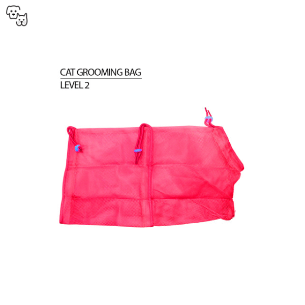 Cat Grooming Mesh Bag Anti Scratch Level 2