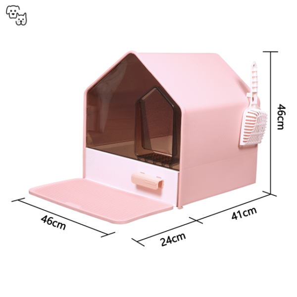 House Enclosed Litter Pan MSP-110