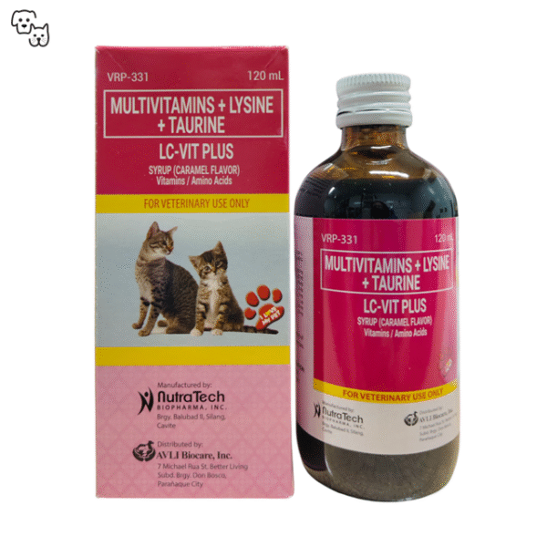 LC-VIT PLUS Syrup for Cats 120ml